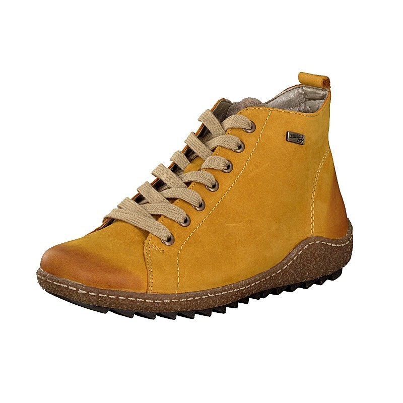 Botas Rieker R4789-68 Para Mulher - Amarelas